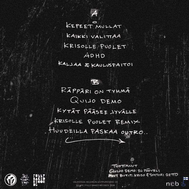 TOHTORI GETTO - KEPEET MULLAT LP (ENNAKKOTILAUS) - Image 2